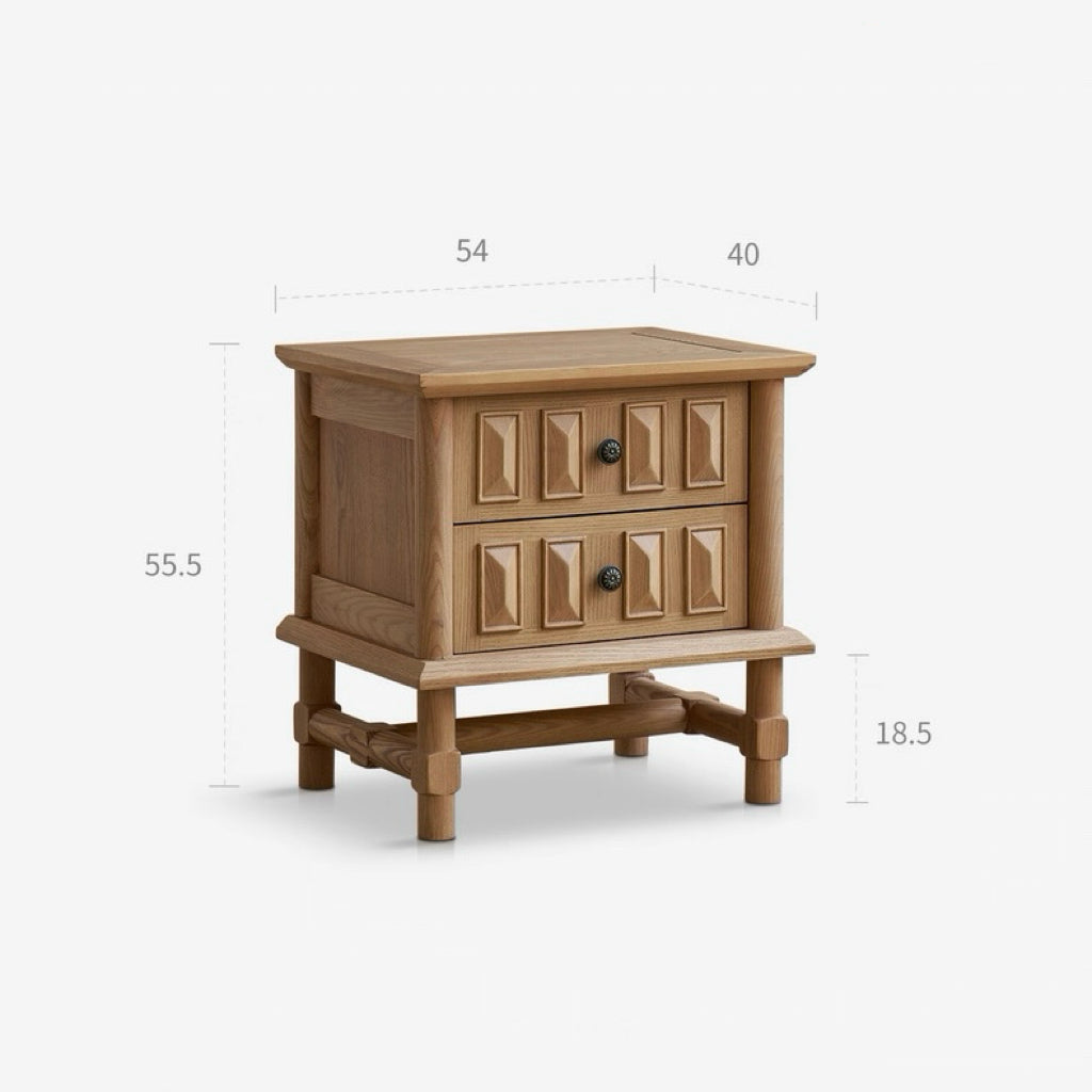 Ashley Bedside Table - Verra Living