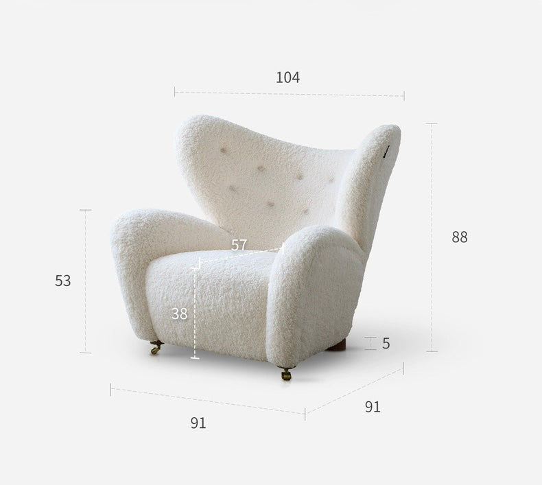 Anastasia Chair - White
