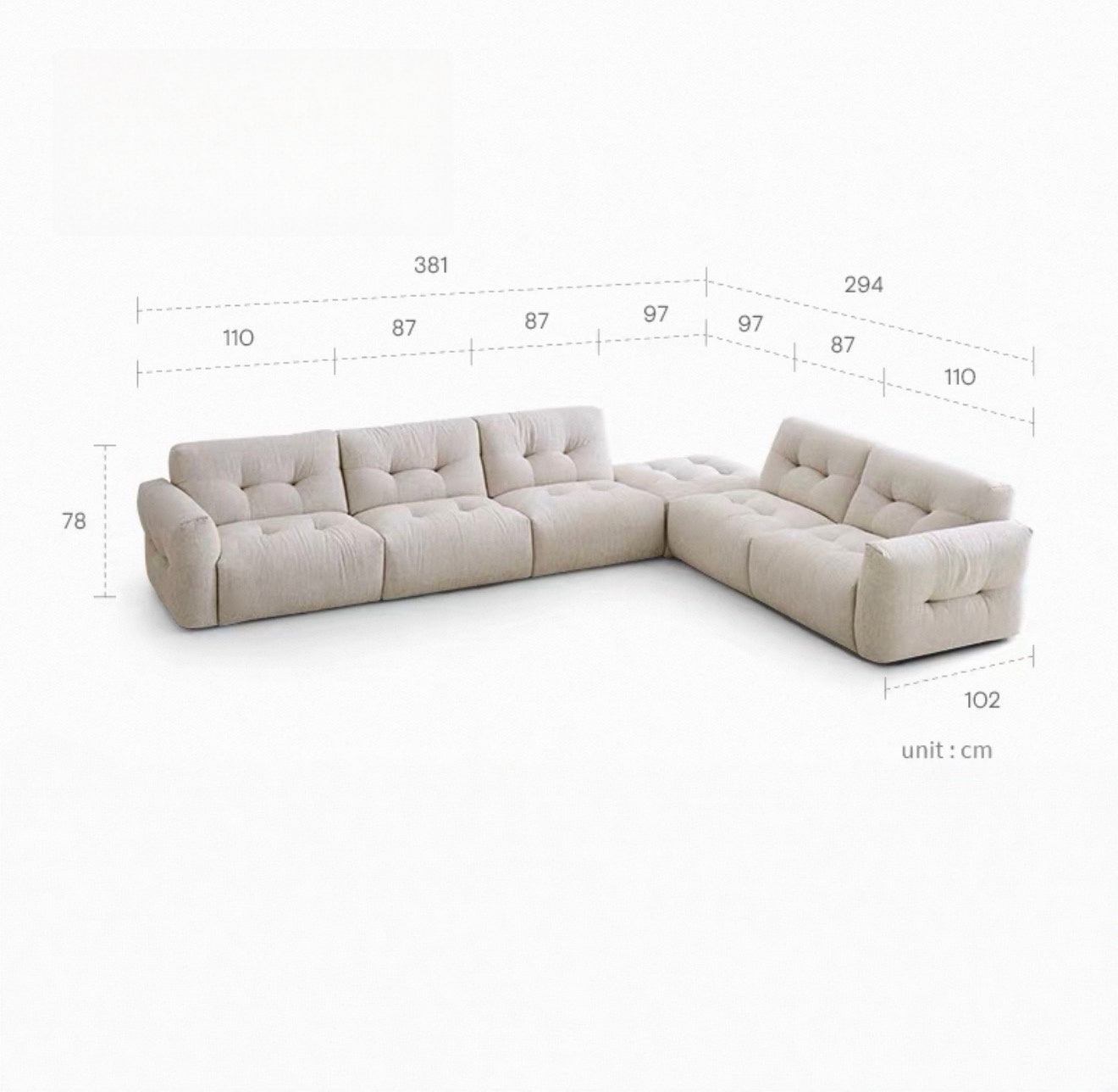 Centella Modular Sofa - Verra Living