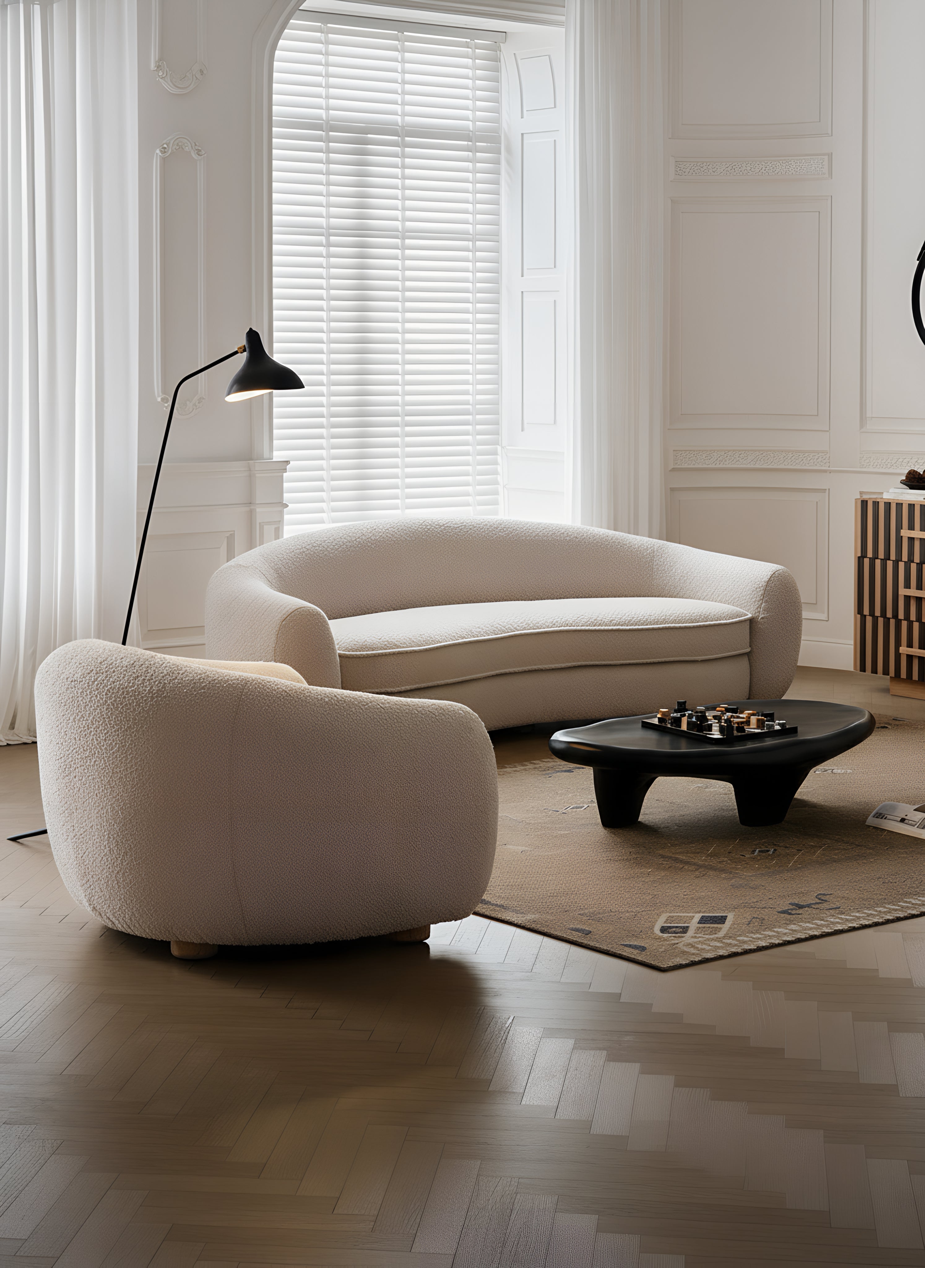 LIVING SUITE 02 - The Bouclé Organic